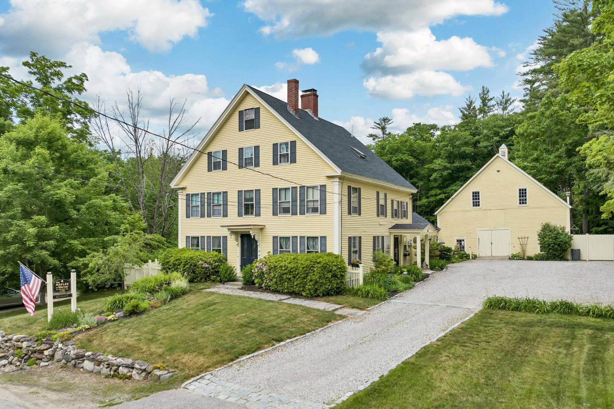 The Maples At Warner Bed & Breakfast Exterior photo